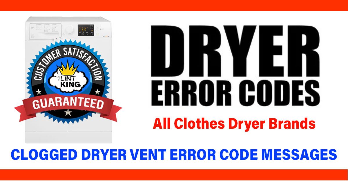Dryer Error Codes